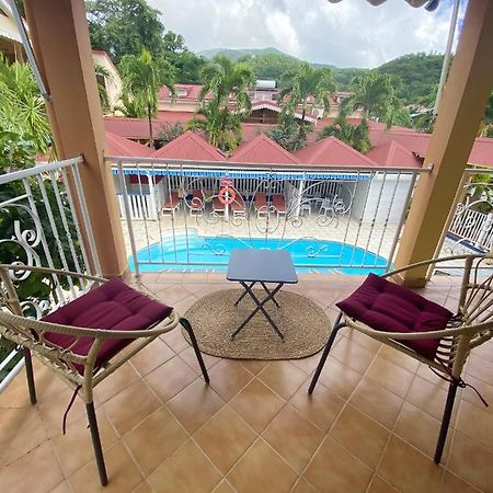 Appartement d'une chambre avec piscine partagee jacuzzi et terrasse a Pointe Noire a 2 km de la plage Extérieur photo
